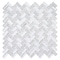 Andova Tiles SAMPLE-Velmo 1 in. x 1.25 in. Glass Mosaic Wall Tile SAM-ANDVEL1013 - alternate 3